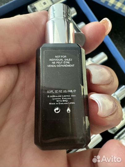 Jo Malone Oud & Bergamot intense 9 ml Оригинал