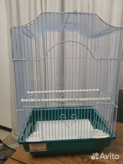 Клетка для волнистого попугая и маленьких птичек