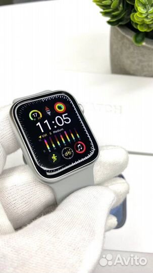 Apple watch 9 silver/black