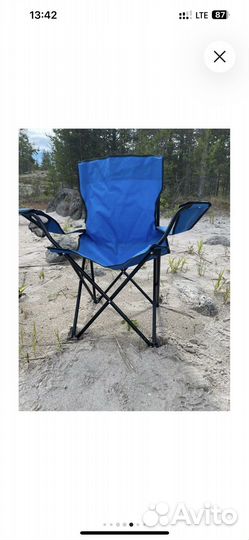 2 Стула складных туристических с чехлом