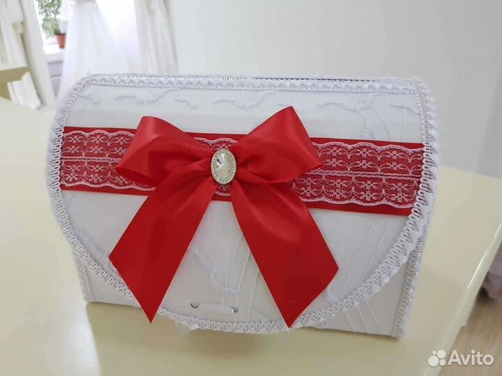 Новый свадебный сундук для сбора денег