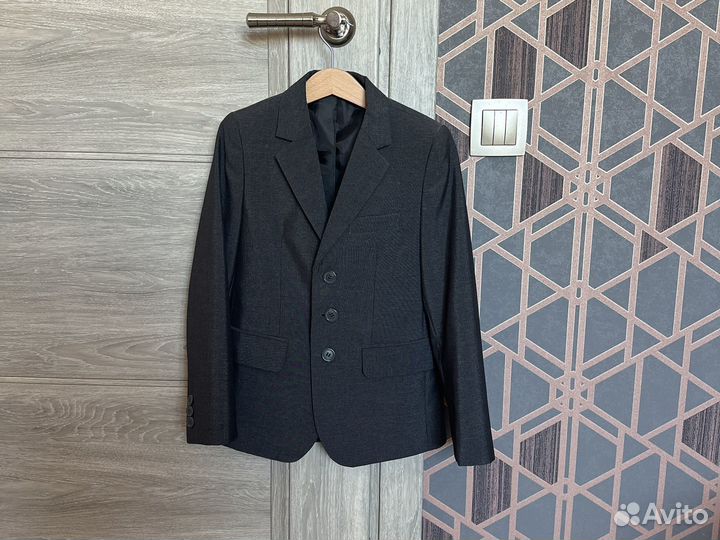 Пиджак школьный для мальчика 128