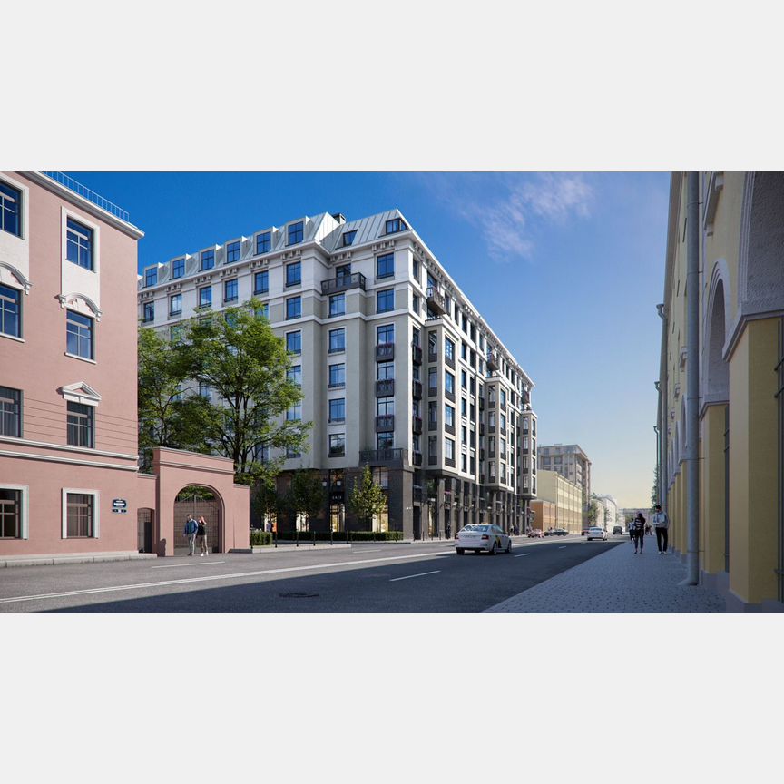 3-к. квартира, 96,7 м², 6/9 эт.