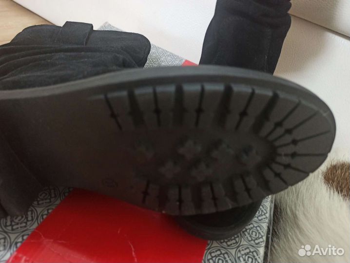 Полусапоги замшевые Calipso 38 р-р