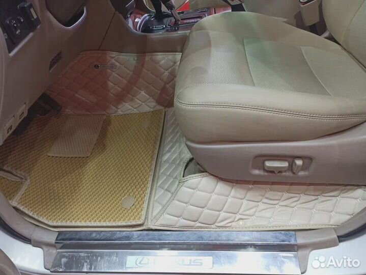 Автомобильные коврики из экокожи