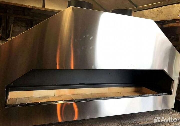 Мангал закрытый, мангал с дымоотведением