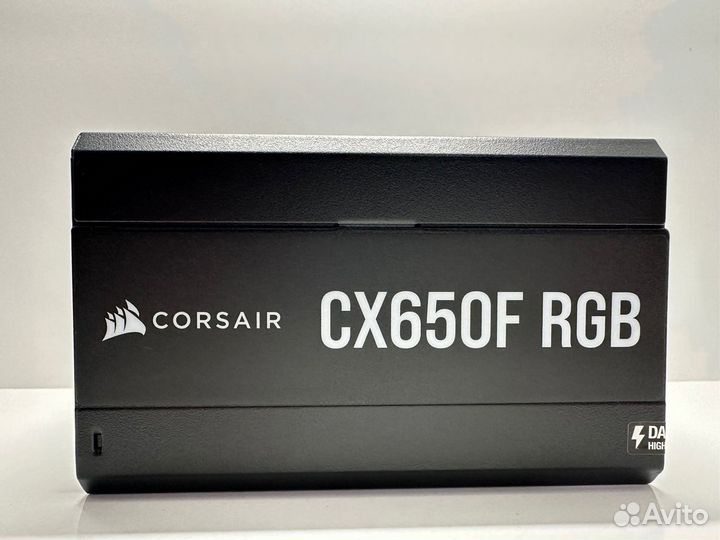 Corsair CX650F RGB (650W, модульный, 80+ Bronze)