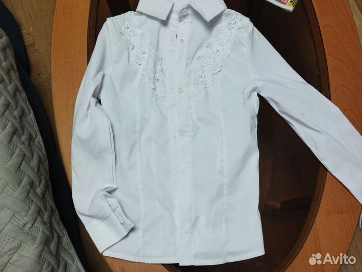 Блузка школьная 134 140