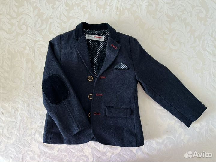 Пиджак для мальчика 92-98