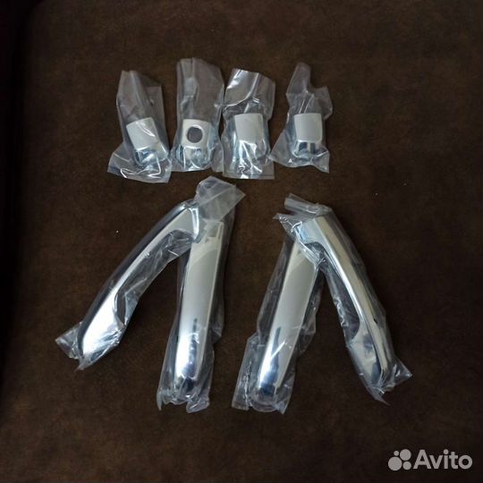 Хромированные накладки (пластик) Prado 150