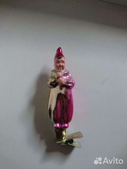 Ёлочные игрушки СССР 2 шт