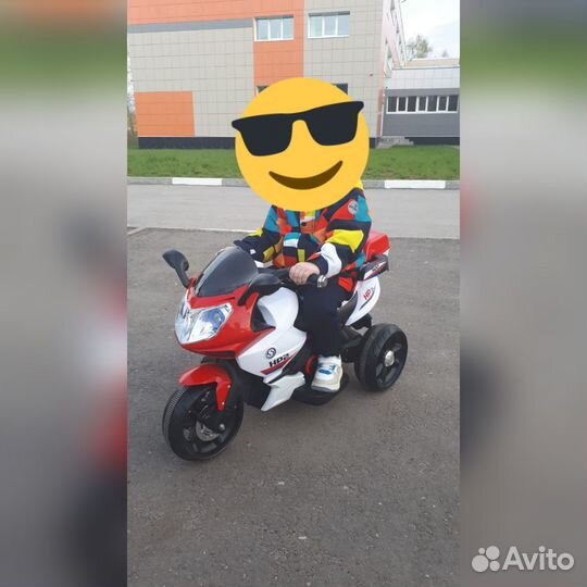 Детский электро мотоцикл