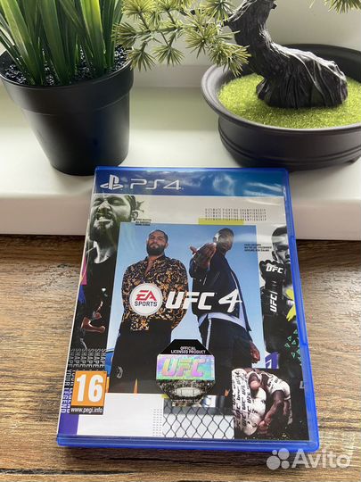Диски на ps4 ufc 4