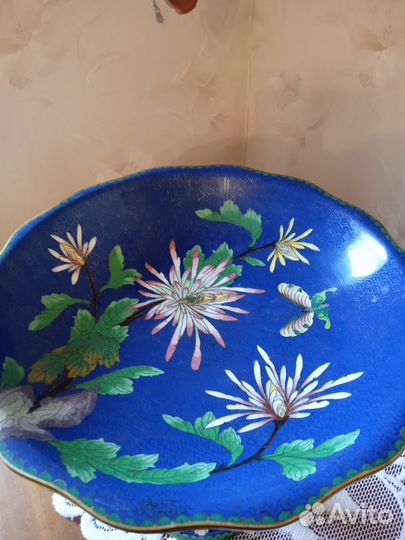 Ваза для фруктов Клуазоне