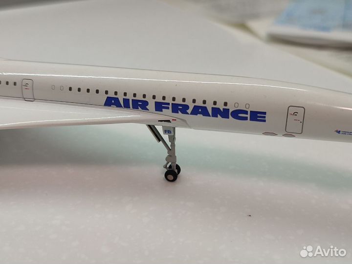 Модель самолета Concorde AIR france