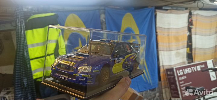 Subaru wrx sti Autoart 1:18 ралли