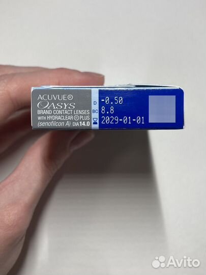 Контактные линзы Acuvue Oasys Двухнедельные