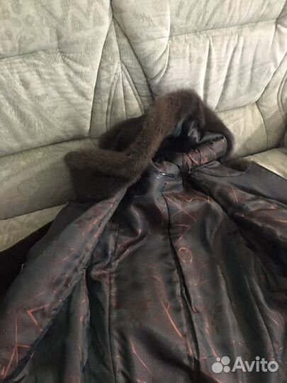 Шуба из нерпы и норки