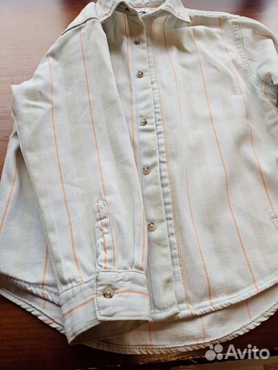 Рубашка zara для мальчика 134 см
