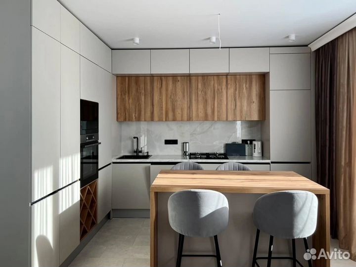 Кухни на заказ / угловая кухня / прямая кухня