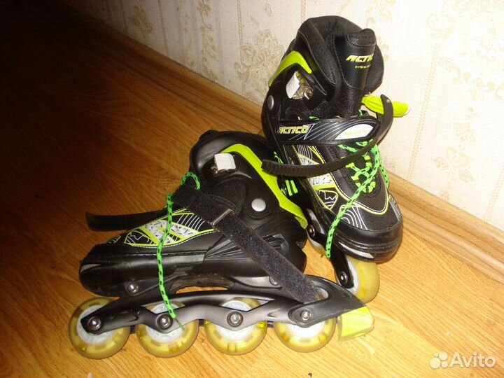 Роликовые коньки раздвижные 35-38р-р