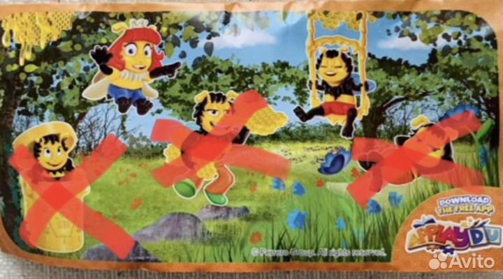 Киндер Макси Natoons, Лисы, Marvel