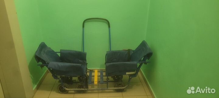 Санки для двоих детей