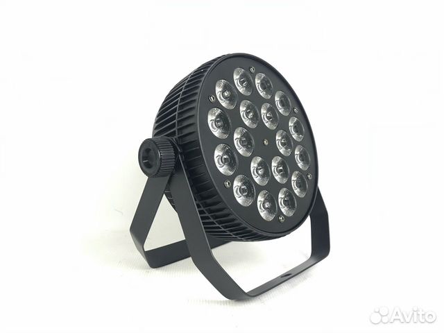 Яркий цветной прожектор PL Led par 18*18w rgbwa+UV