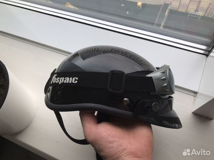 Мотошлем открытый ретро