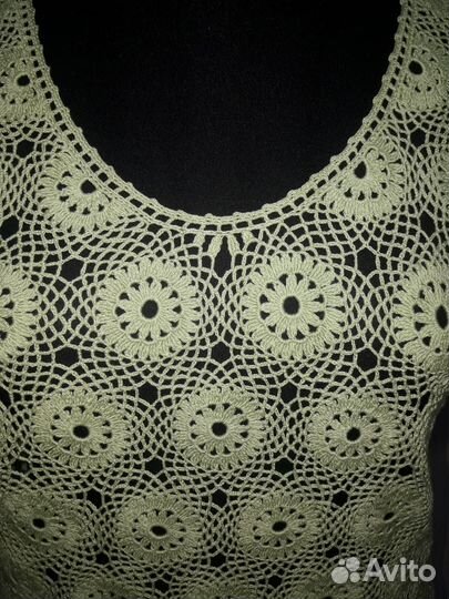 Кофточка вязанная крючком