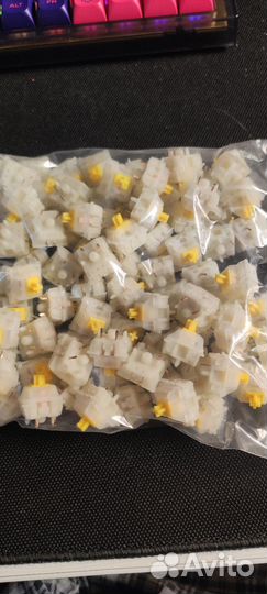 Свитчи Gateron milky yellow