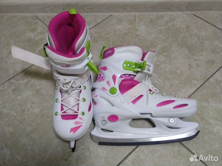 Коньки детские раздвижные 34 37