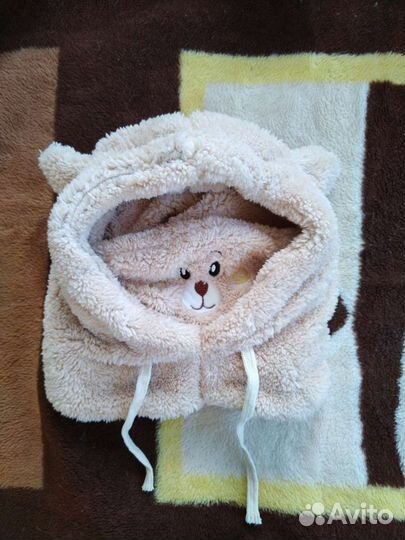 Шапки с шарфом и варежками