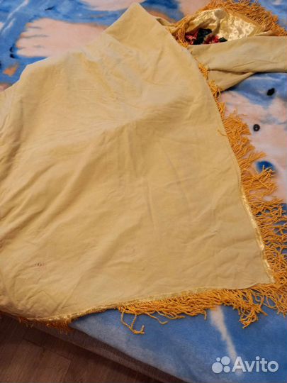 Покрывало плюшевое СССР