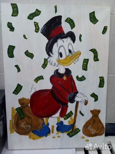 Картина Скрудж Макдак