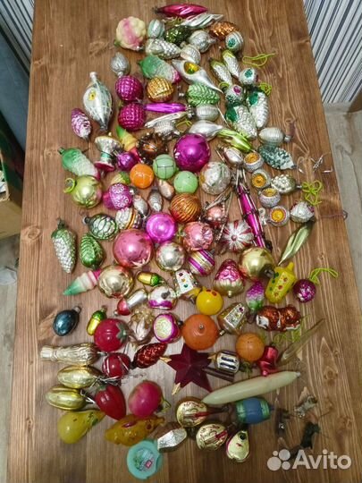 Елочные игрушки СССР
