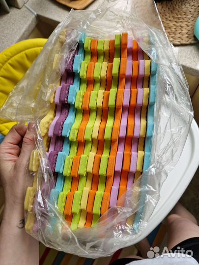 Детский коврик мягкий пазл 16 шт