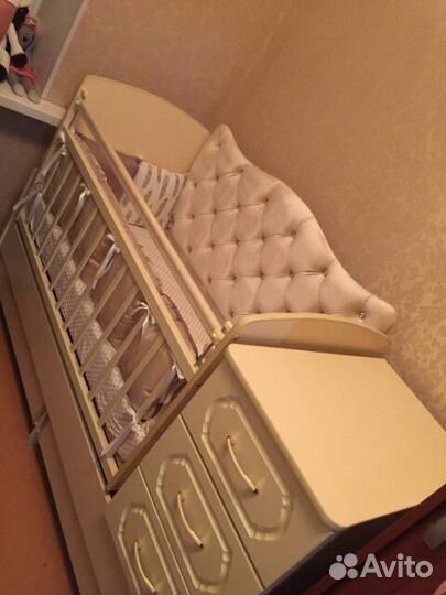 Детская кроватка трансформер 3 в 1