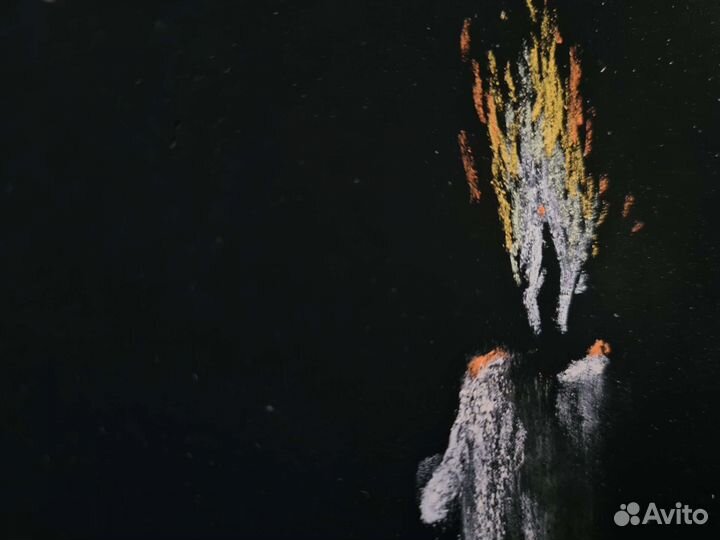 Картинами пастелью Мысль, 1993 год