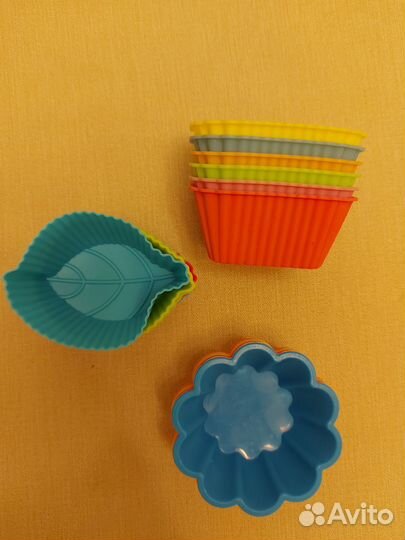 Формочки для кексов силиконовые