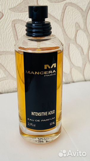 Духи mancera black intensitive aoud