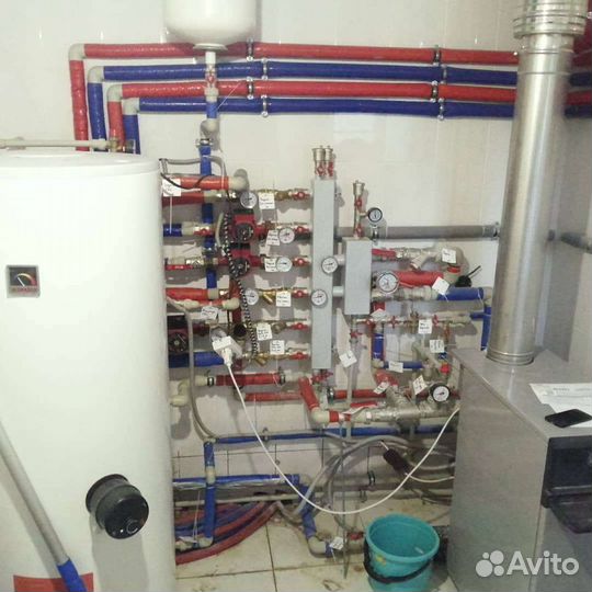 Услуги сантехника отопление водоснабжение тёплый п