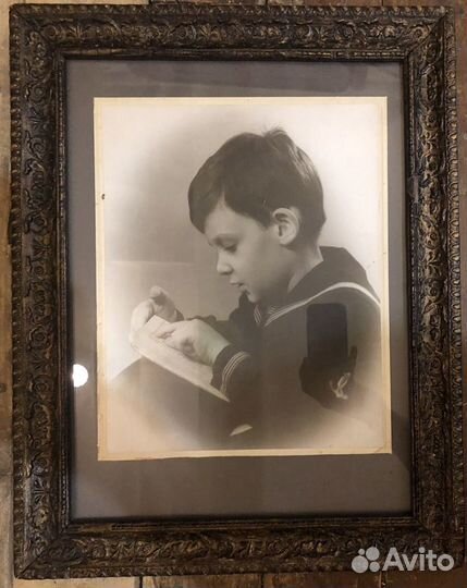 1953 г Портрет Мальчик в матроске Антик фото