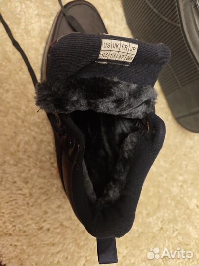 Кроссовки мужские с мехом