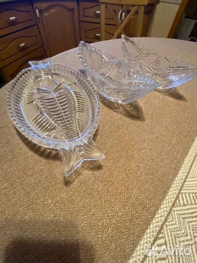 Столовый сервиз хрусталь и стекло