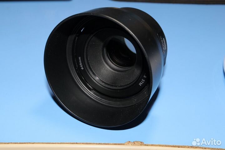 Объектив canon ef 50mm f 1 8 stm с блендой