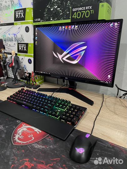 Игровой монитор 24 lg ips hdmi dp