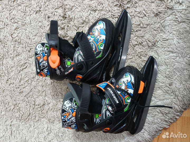 Детские коньки раздвижные