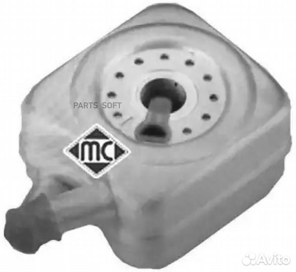 Metalcaucho 05374 Радиатор масляный