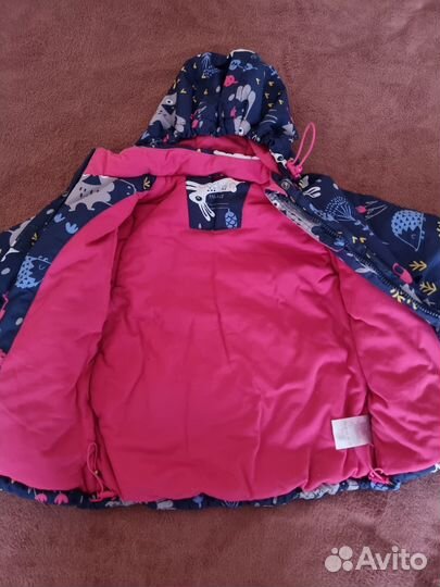 Зимний костюм для девочки 116 crockid